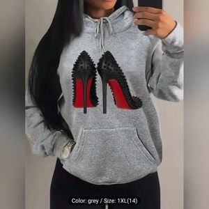 New Plus size XL sweater hoodie